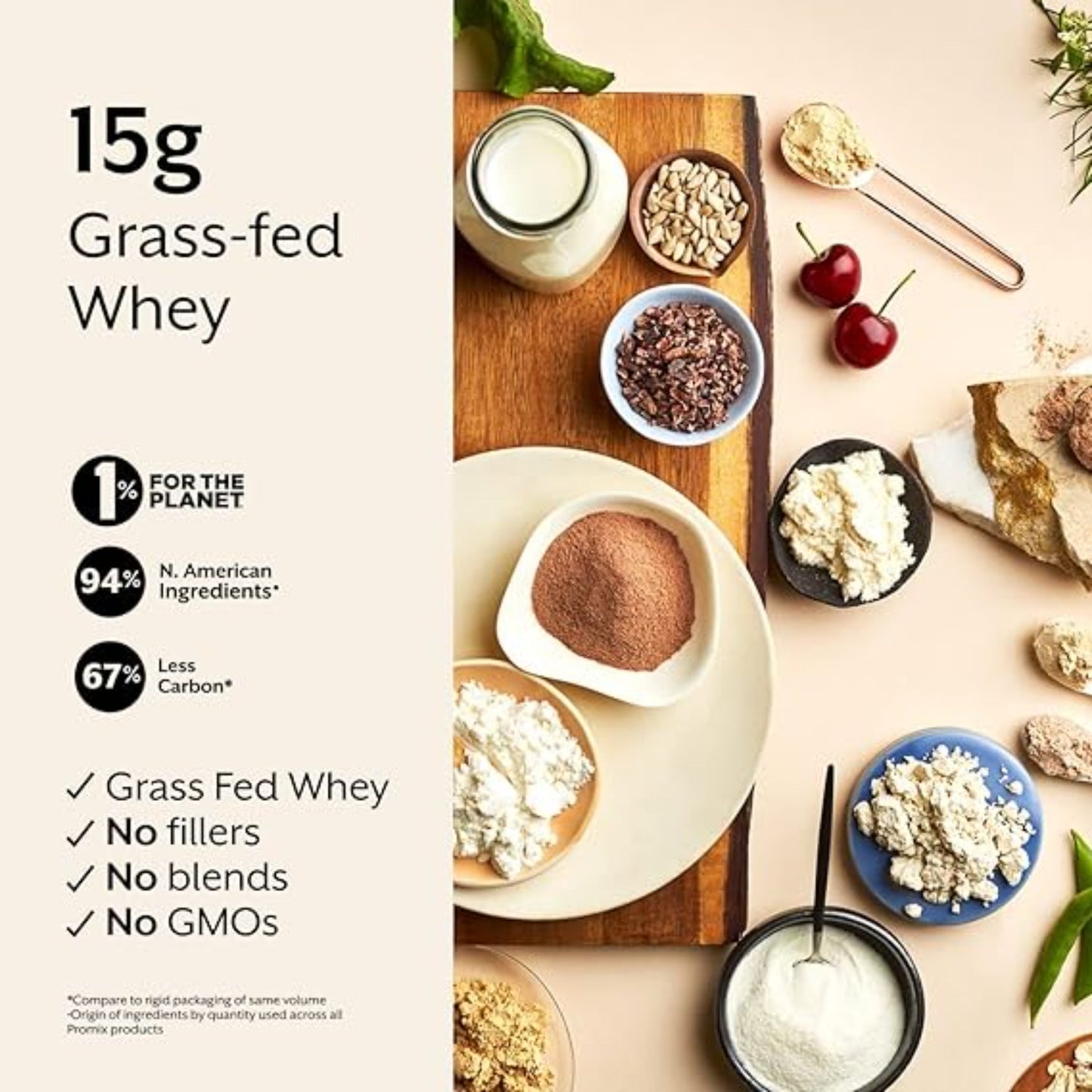 ProMix Nutrition Protein Puff Bars, 12-Pack - Madagascar Vanilla - Marshmallow Crispy Treat - Great Tasting & Healthy On The Go Snack - High Protein & Low Calorie - Non-GMO & Free From Gluten, Soy, & Corn.